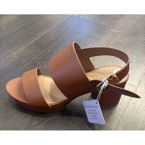 NWT Aerosoles Camera Womens Heels Clay Leather Size 11
